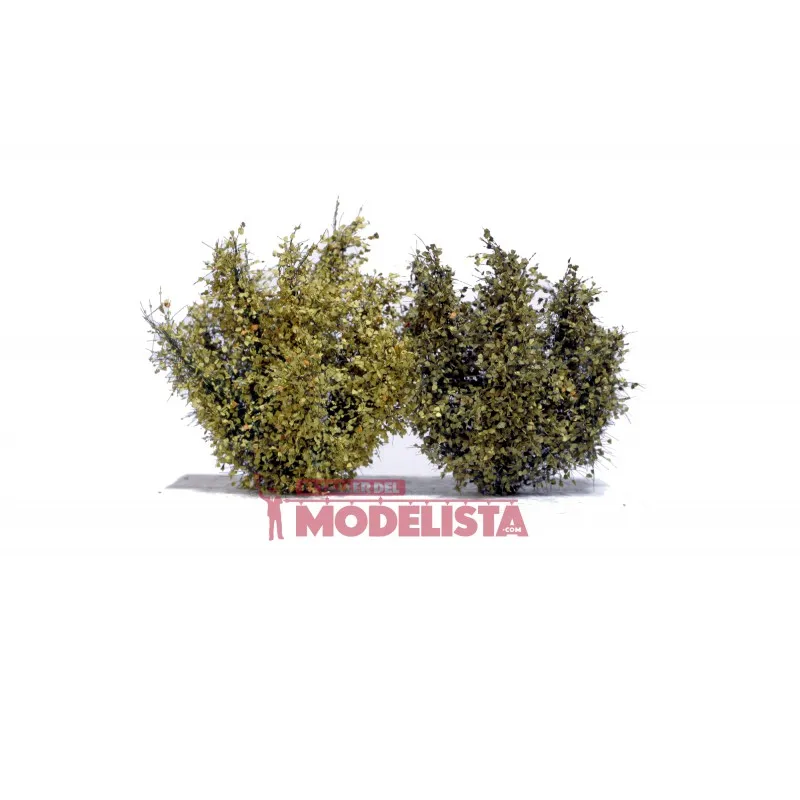 Deux buissons de 8 cm. MININATUR - SILHOUETTE 350-34