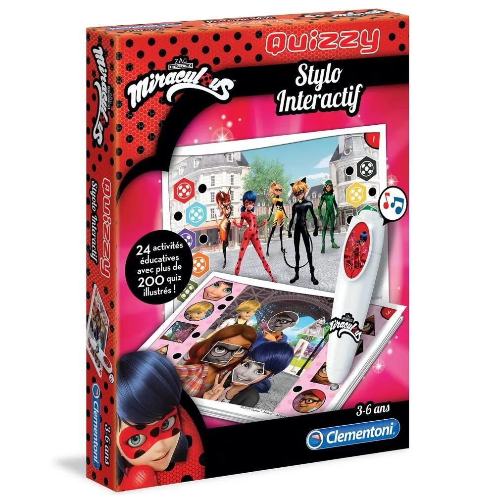 MIRACULOUS - QUIZZY STYLO INTERACTIF