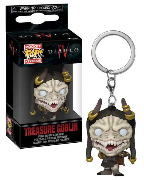 Diablo 4 - pocket pop keychains - gobelin au trésor