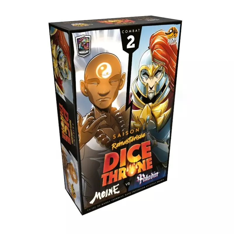 Dice Throne - Saison 1 - Moine vs paladin