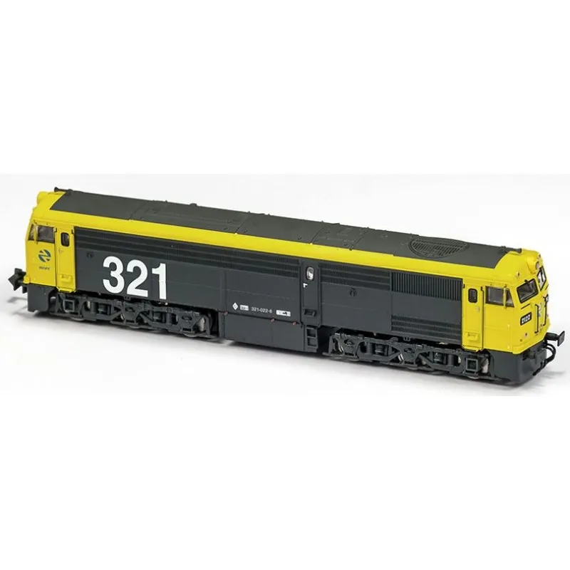 Diesel locomotive 321 Taxi, RENFE. Numérique. MFTrain N13233D