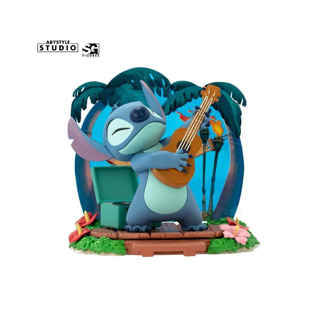 Disney - Figurine Stitch Guitare
