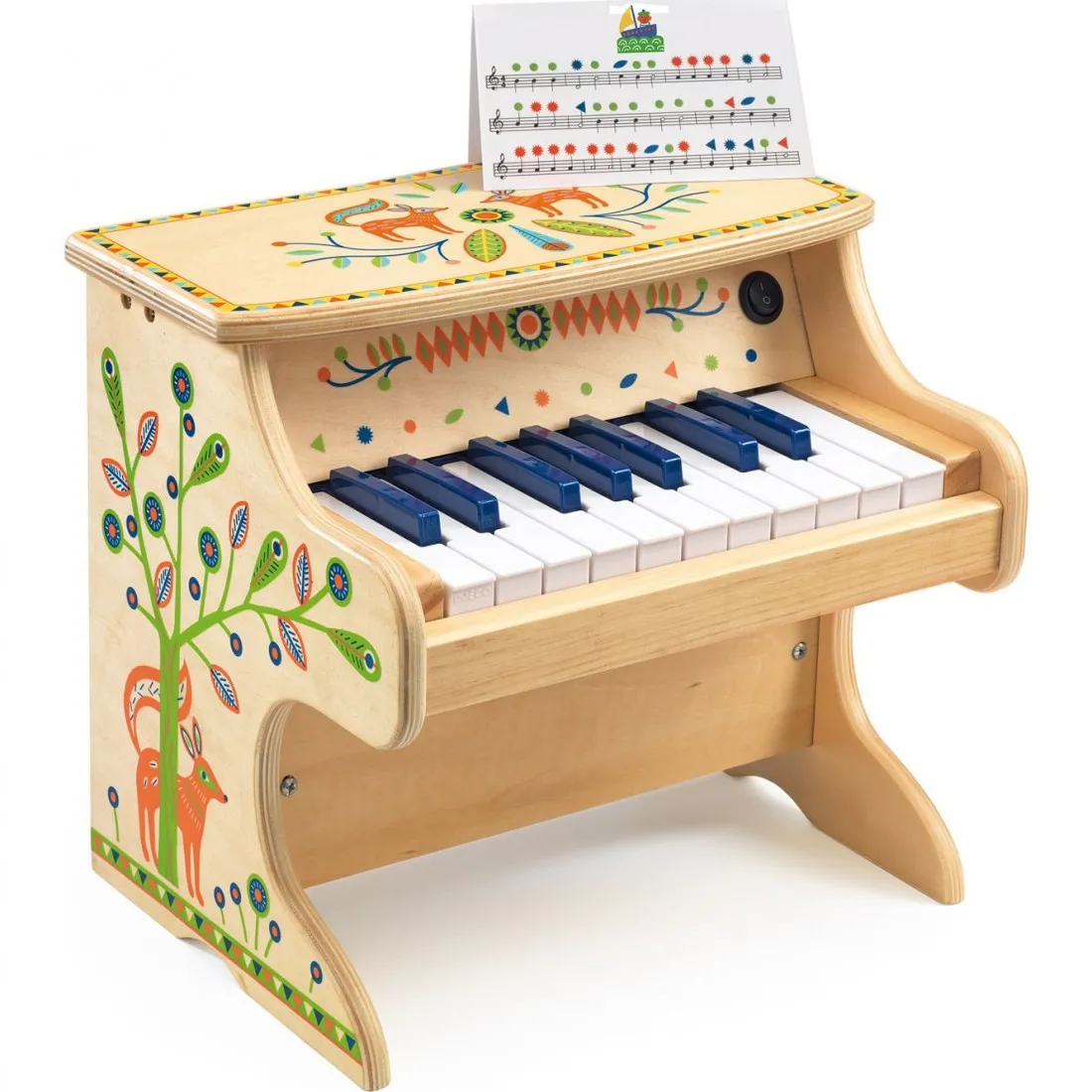Piano pour enfant en bois Animambo Djeco