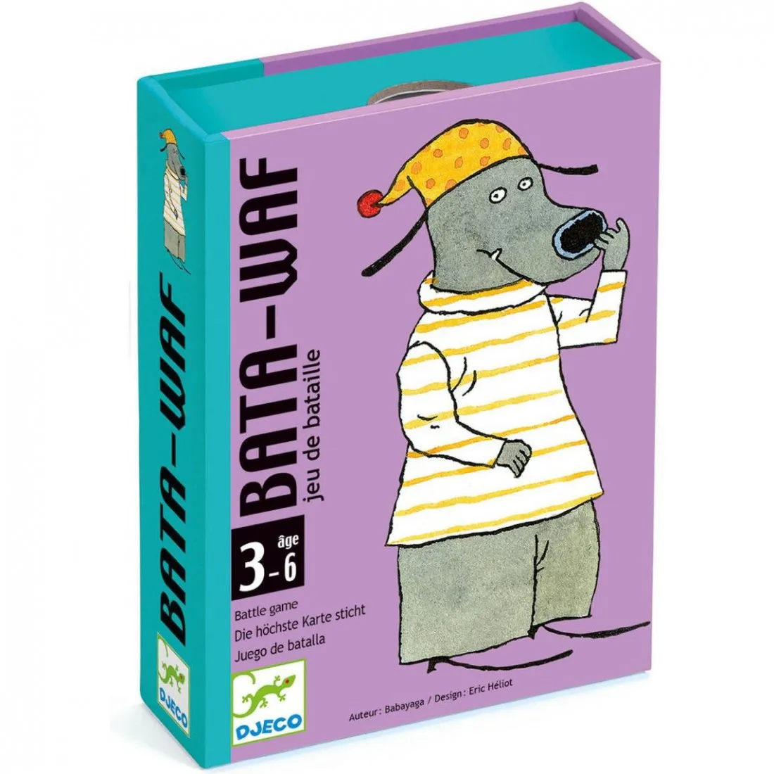 Jeu Batawaf - Jeu de Cartes Bataille Djeco