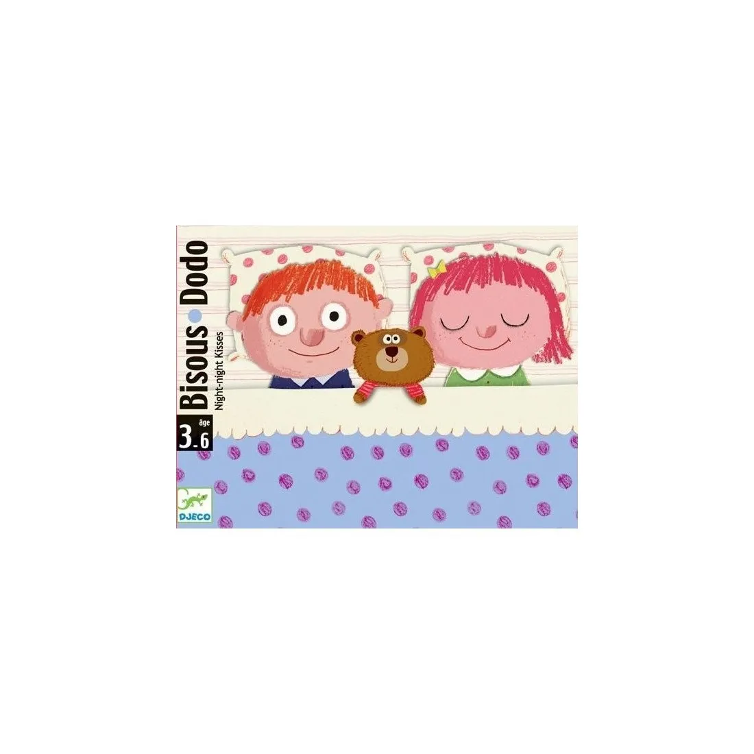 Jeu De Cartes "Bisous Dodo" Djeco