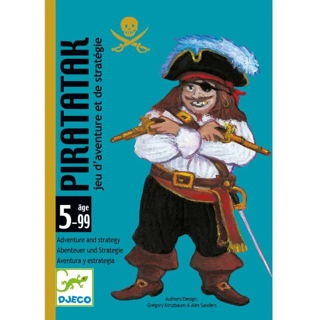 Jeu de carte pour enfant Piratatak Djeco