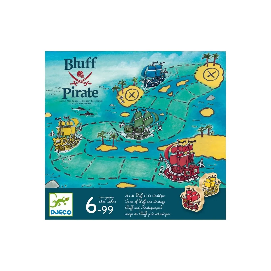 Jeu de stratégie - Bluff Pirate