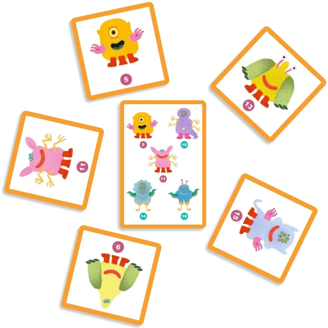 Jeux de cartes Monstre toi - DJ05091