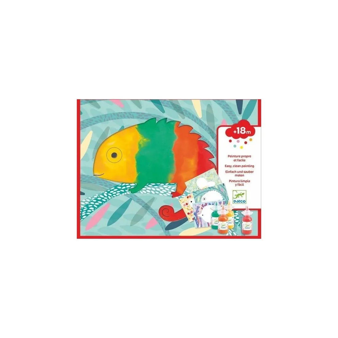 Peinture propre pour bébés Petite Barbouille Djeco