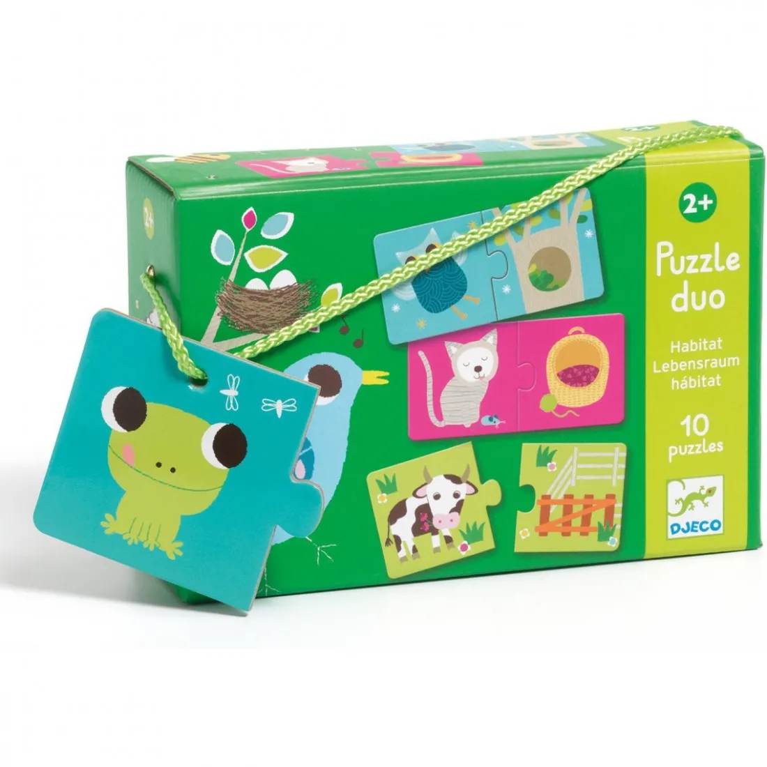 Puzzle Duo "Habitat" - Djeco