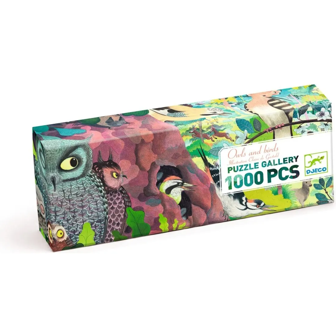 Puzzle Gallery - Owls and birds - 1000 pcs - DJ07644