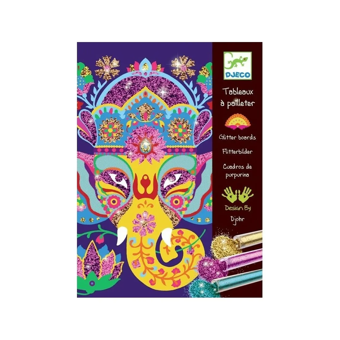 Tableaux à Paillettes "Animaux à Paillettes" - Djeco