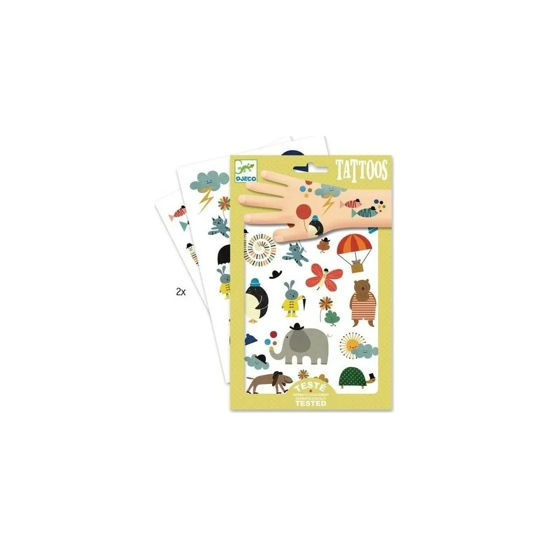 Tatouages "Jolies Petites Choses" Djeco