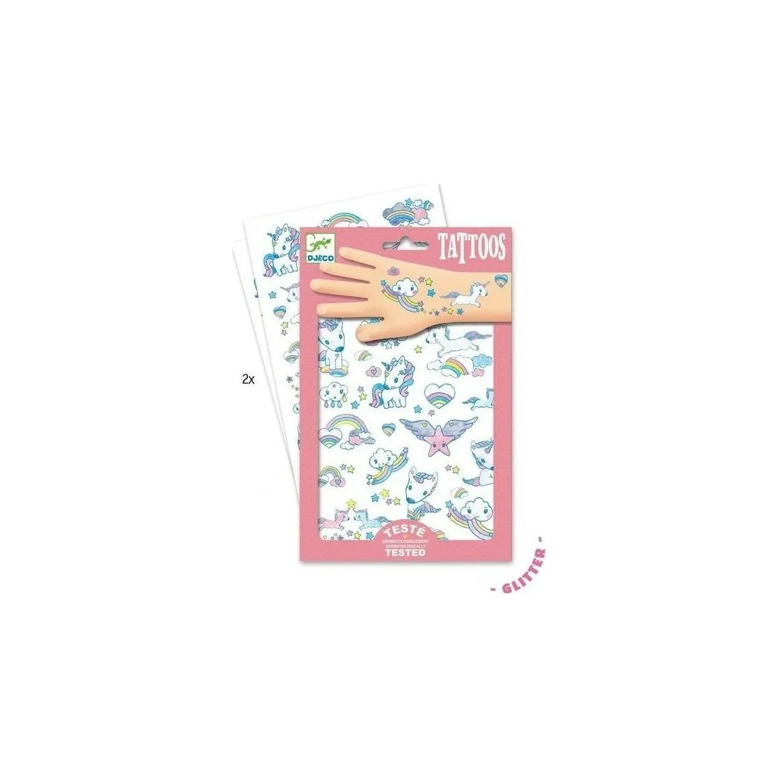 Tatouages Licornes Djeco