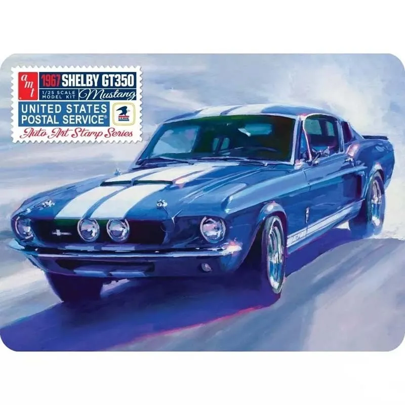 Shelby GT350 Mustang, 1967 - Série de timbres USPS. AMT 1356