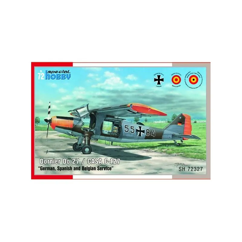 Dornier Do 27. Version espagnole. SPECIAL HOBBY SH72327