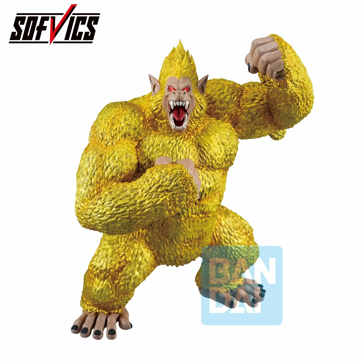 Dragon ball - golden great ape goku -figurine vs omnibus ultimate 29cm