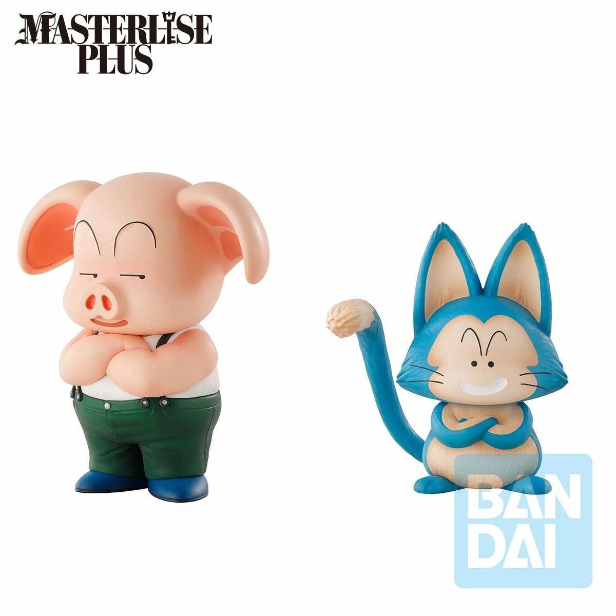 Dragon ball - ooling & puar - fig. son goku training section 10 & 9cm