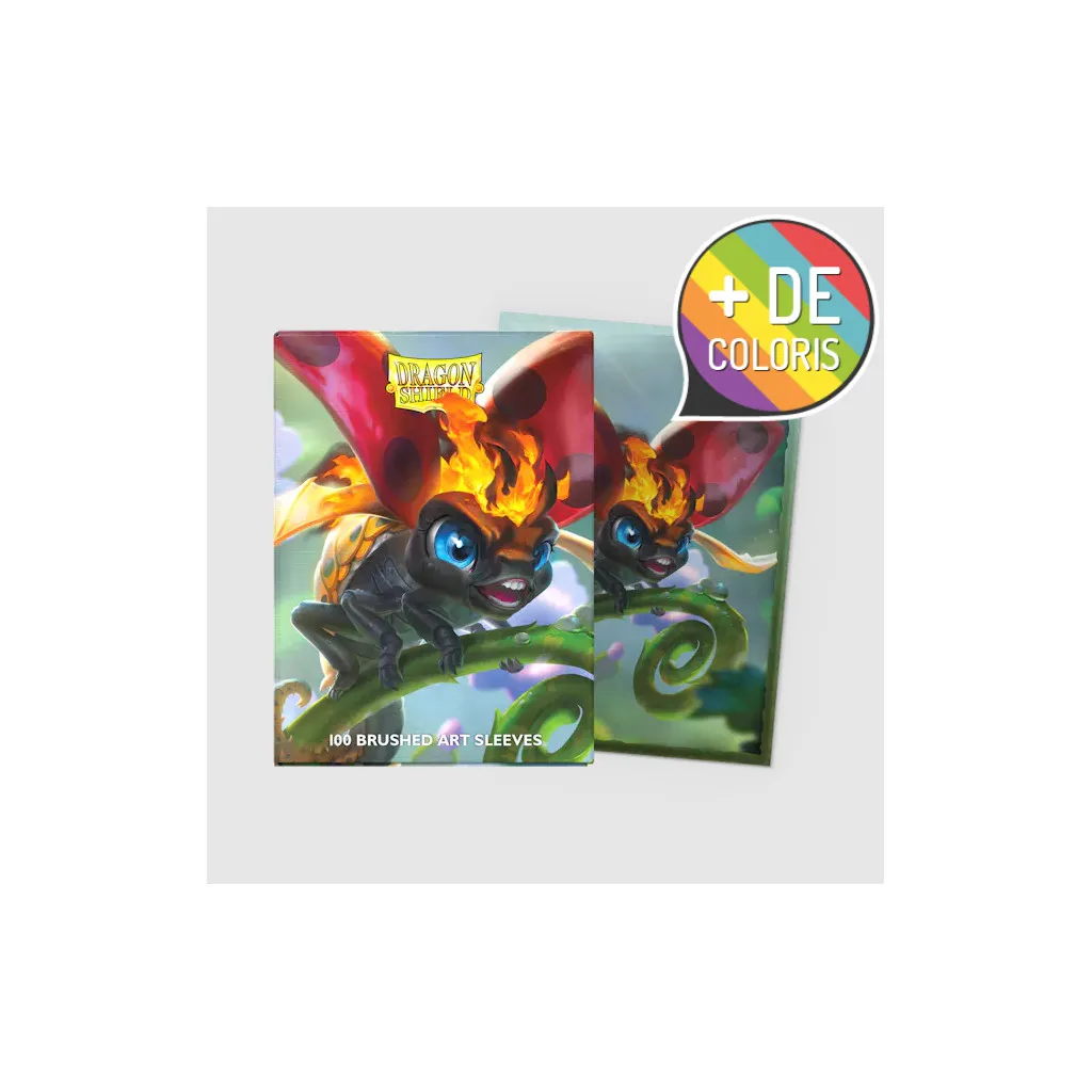 Dragon Shield - Brushed Art - Cute Sleeves - 63x88 - 100p