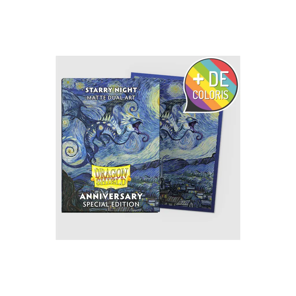 Dragon Shield - Matte Dual Art Sleeves Anniversary - 63x88 - 100p