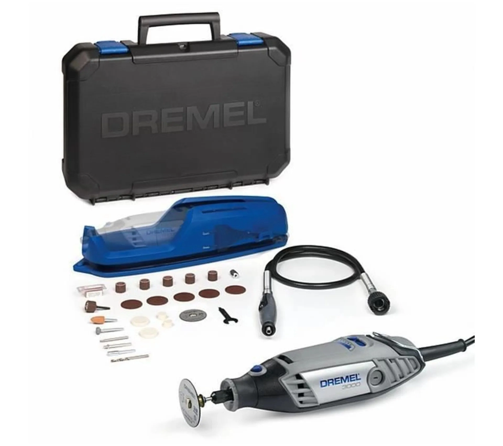 Dremel 3000-1/25 130w avec 25 accessoires + 1 adaptateur