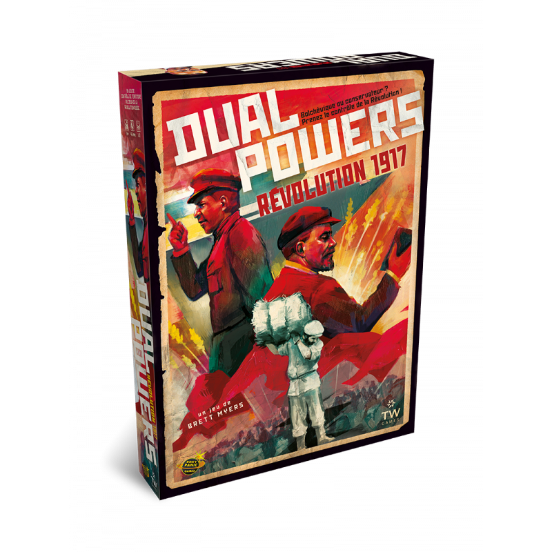 Dual Powers : Révolution 1917 - Jeu de Stratégie - Mon Ludicaire
