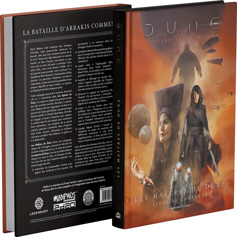 Dune : Aventures dans l'Imperium - Les Maîtres de Dune