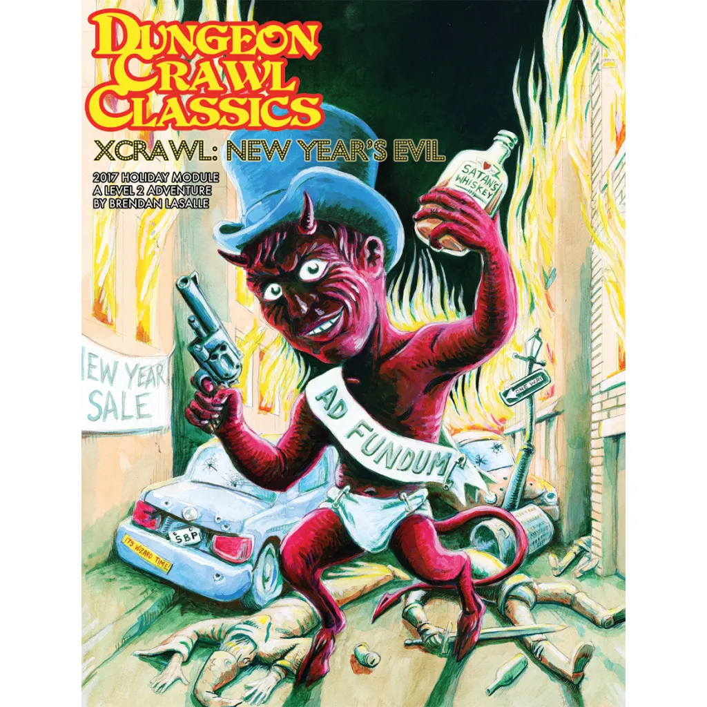 Dungeon Crawl Classics 2017 Holiday Module: New Year's Evil