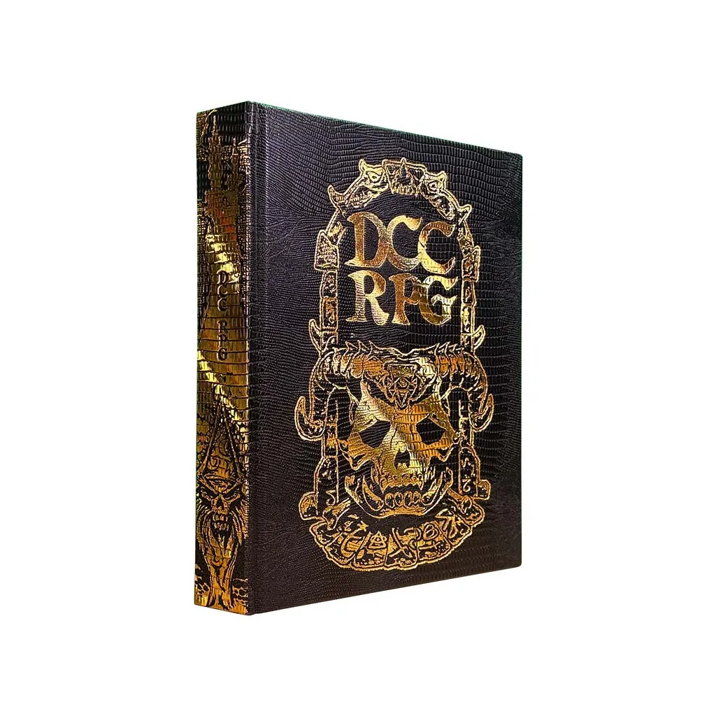 Dungeon Crawl Classics - Core Rulebook – Demon Skull Monster Hide Edition