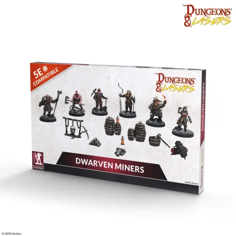 Dungeons & Lasers : Dwarven Miners