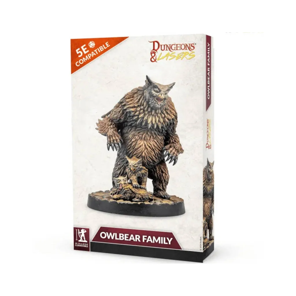Dungeons & Lasers : Owlbear Family