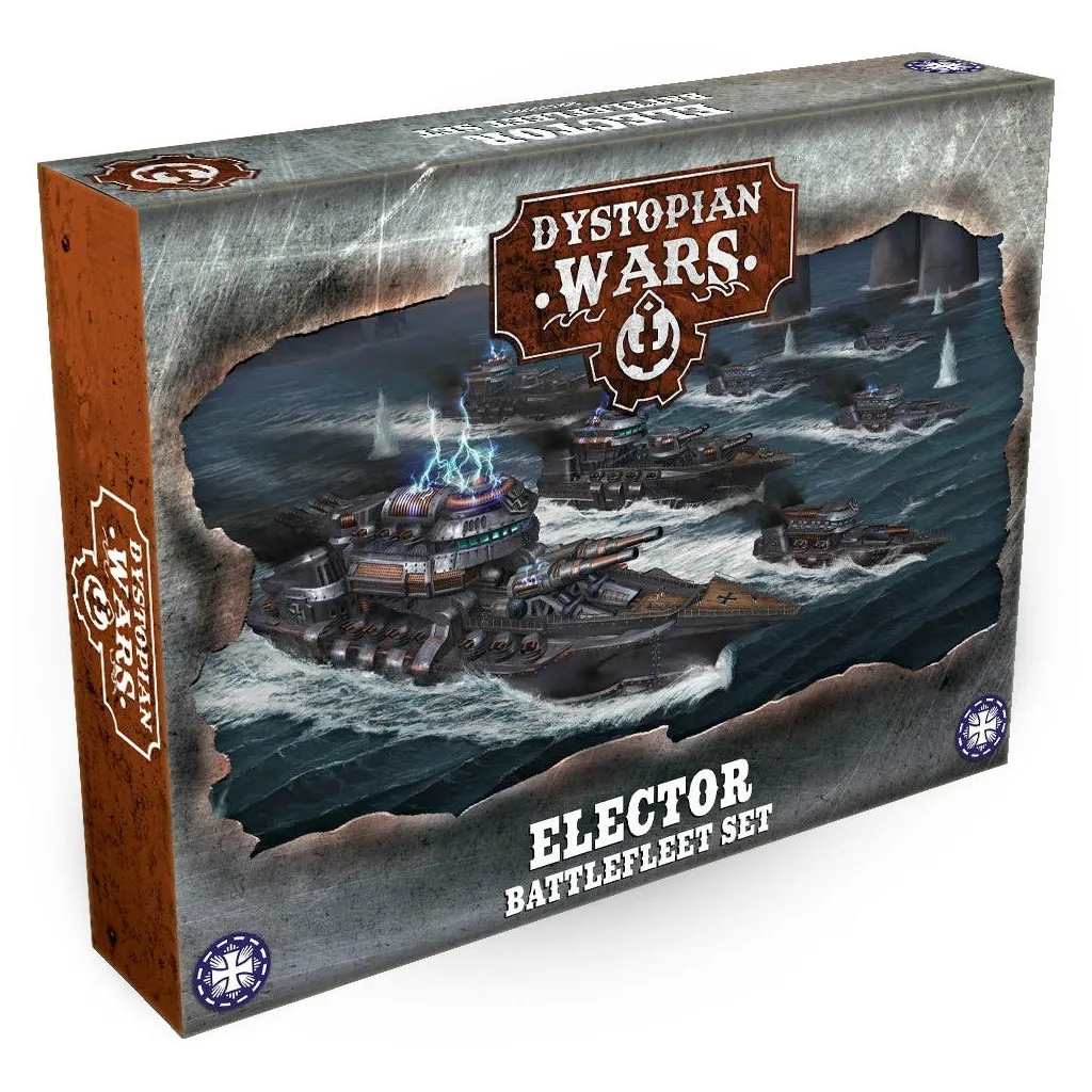 Dystopian Wars: Elector Battlefleet Set