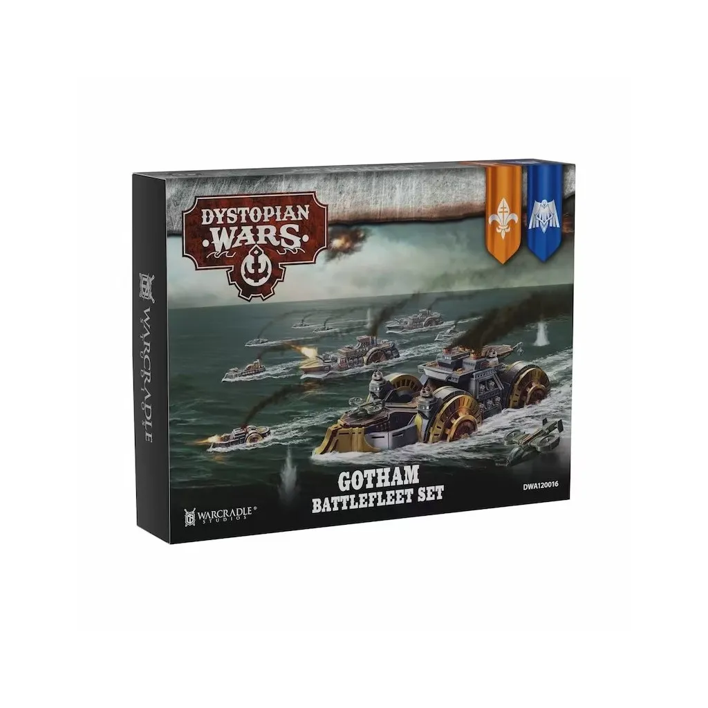 Dystopian Wars - Gotham Battlefleet Set