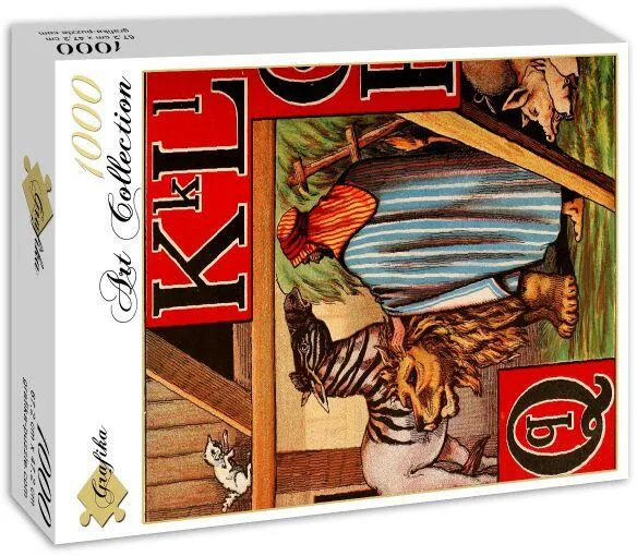 MCLOUGHLIN BROS : L'ALPHABET DE L'ARCHE DE NOE , 1868 - KLQ