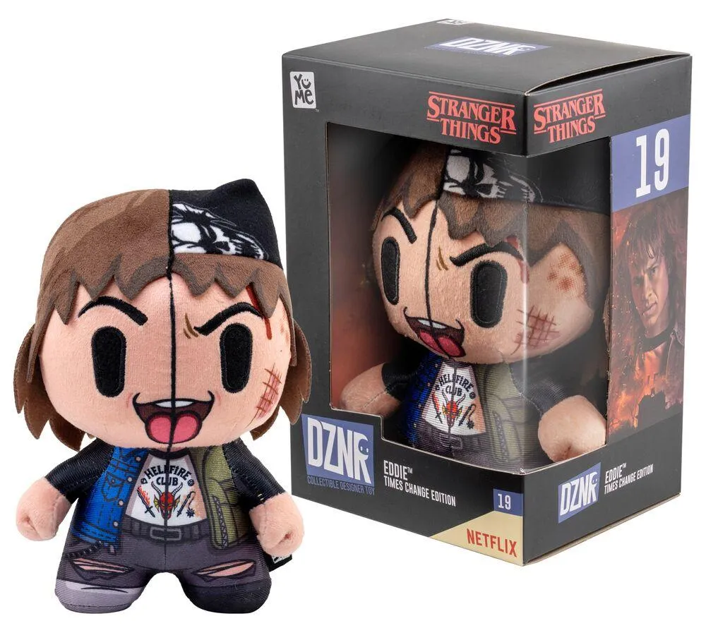 STRANGER THINGS YUME PELUCHE DZNR EDITION TIMES CHANGE EDDIE