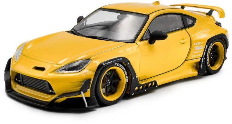 1/43 PANDEM TOYOTA GR86 YELLOW 2022