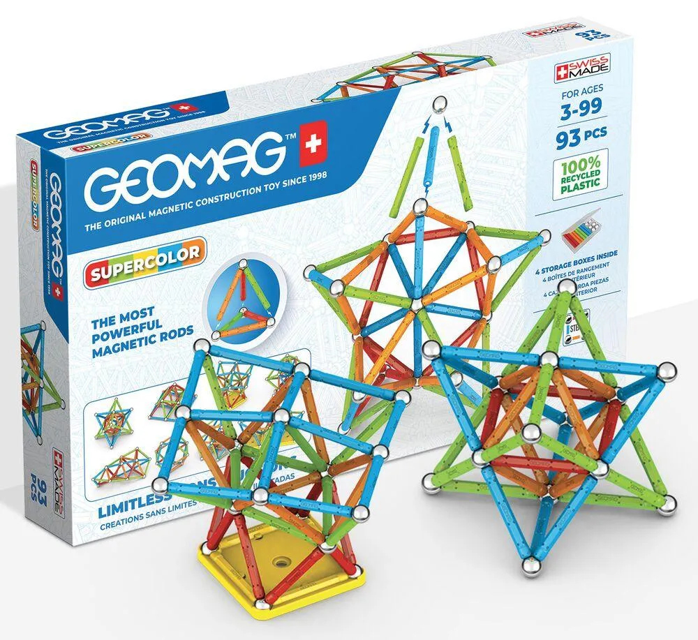 385 GEOMAG SUPERCOLOR RECYCLED 93 PIECES