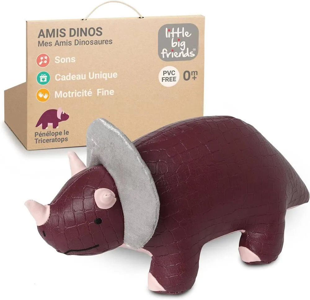 LES AMIS DINOS - PENELOPE LE TRICERATOPS
