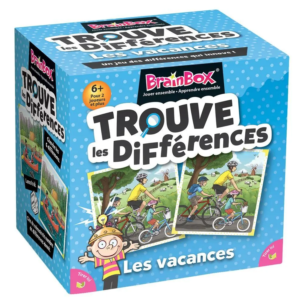 BRAINBOX : TROUVE LES DIFFÉRENCES - VACANCES