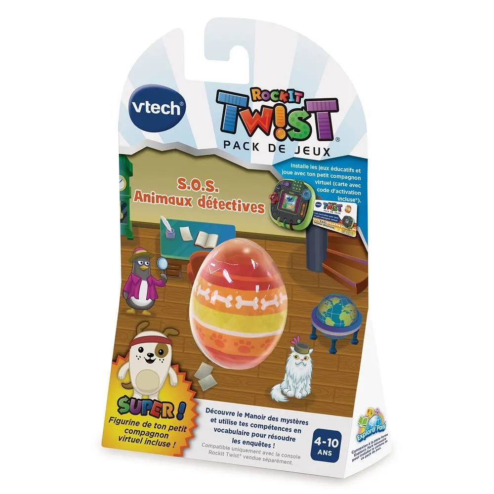 ROCKIT TWIST- JEU SOS ANIMAUX DÉTECTIVES