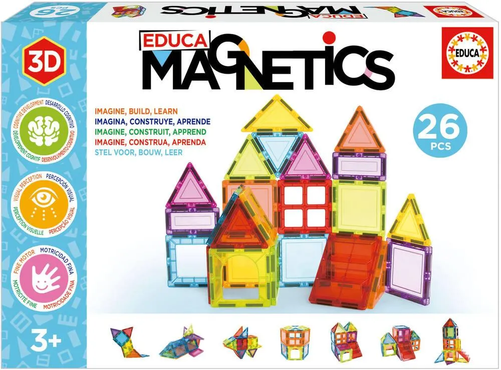 EDUCA MAGNETICS - PUZZLE 26 PIECES
