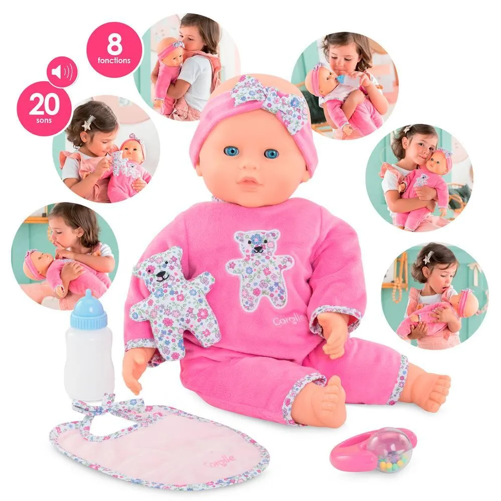 BB42 - POUPON LUCILLE INTERACTIVE 42 CM - COROLLE MON GRAND POUPON