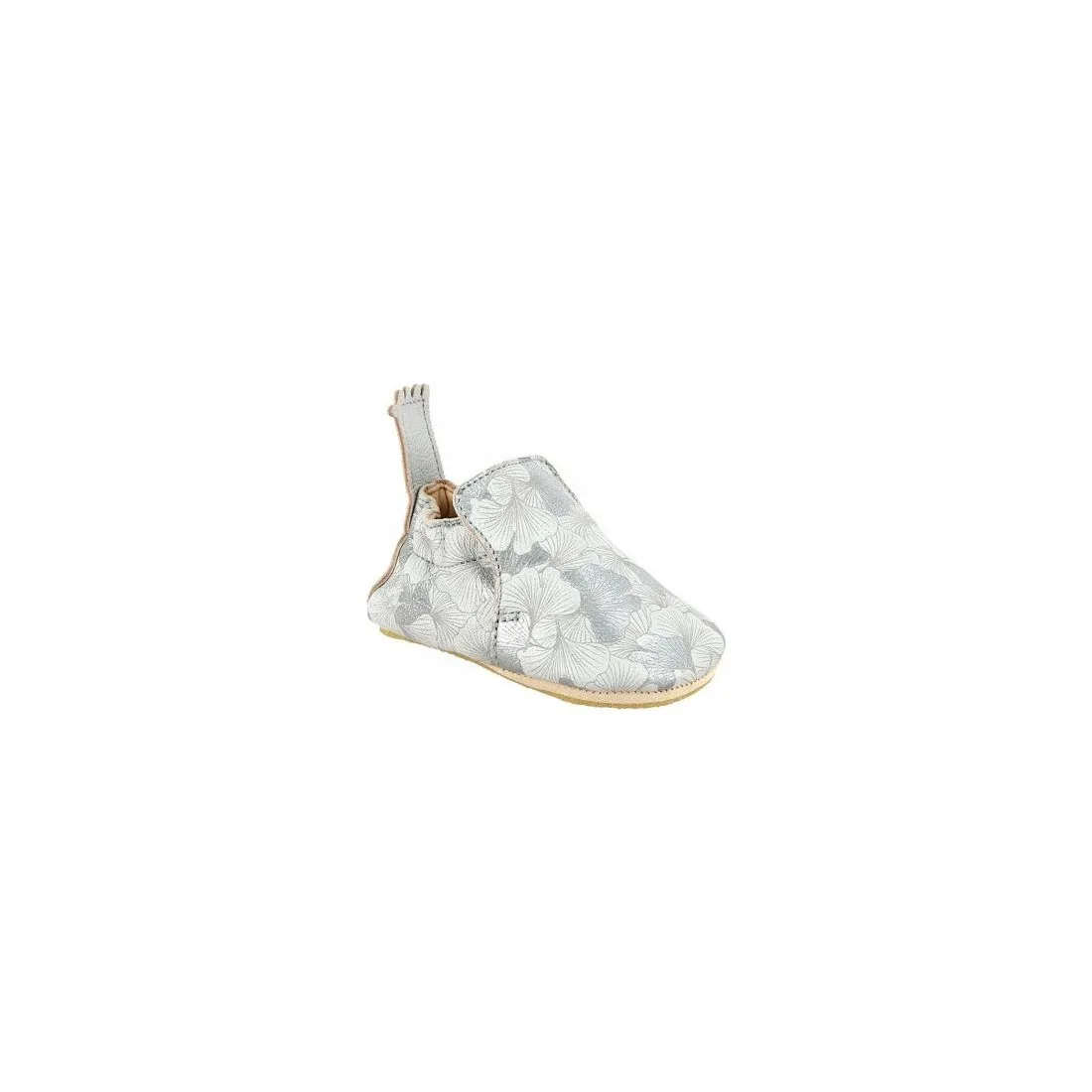 Blublu Ginko Inwy/argent - Chaussons semelle souple Filles