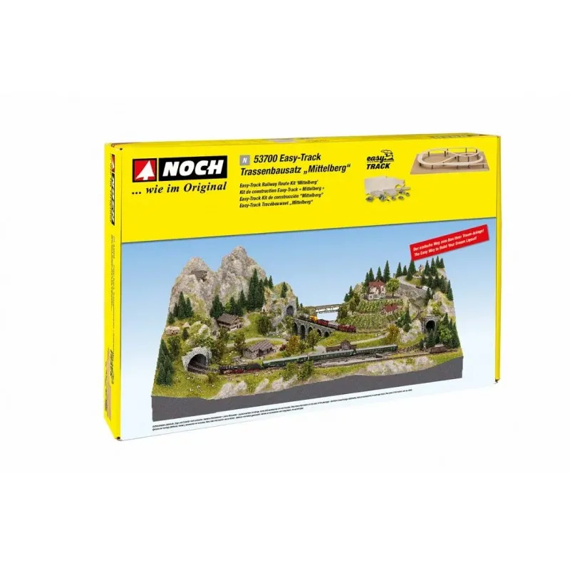 Facile à suivre. Kit de construction « Mittelberg ». NOCH 53700