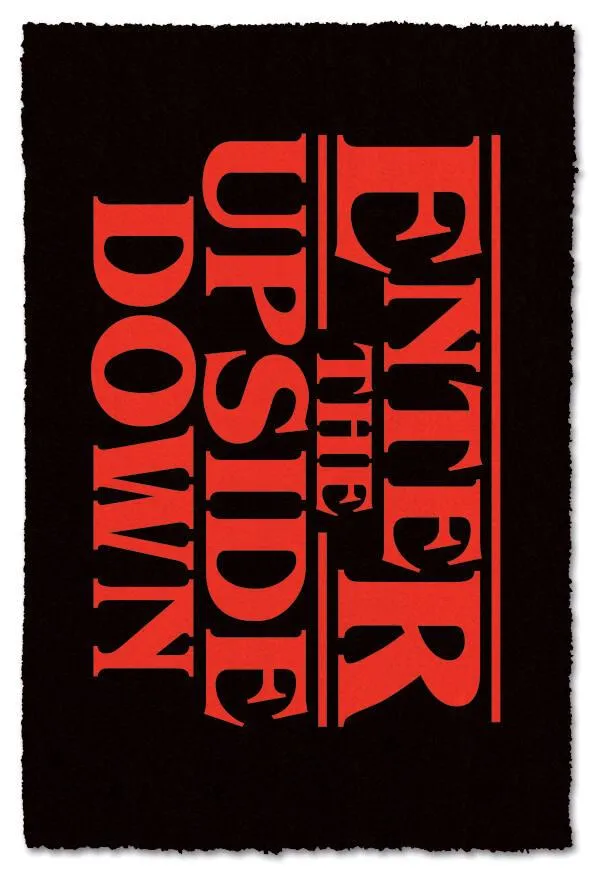 STRANGER THINGS - PAILLASSON ENTER THE UPSIDE DOWN