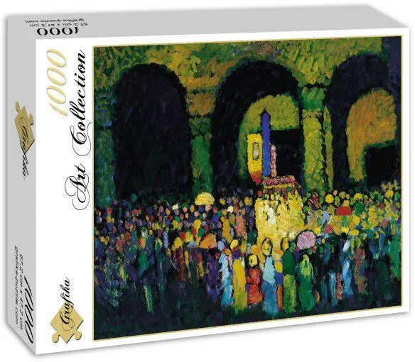 WASSILY KANDINSKY : THE LUDWIGSKIRCHE IN MUNICH, 1908