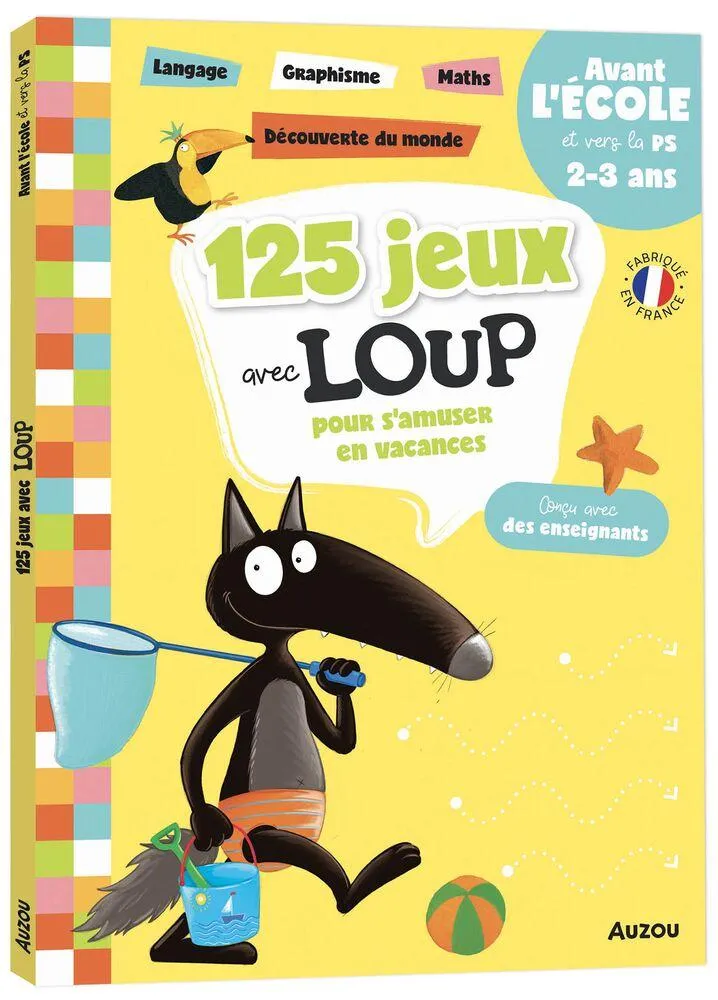 125 JEUX AVEC LOUP AVANT L'ECOLE ET VERS LA PS