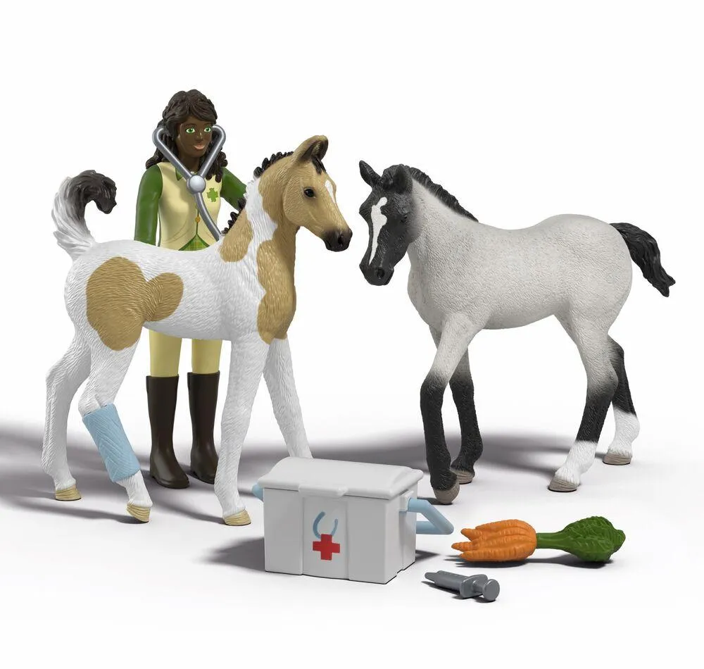 FIGURINE - SOINS POUR LES BEBES ANIMAUX DE SARAH