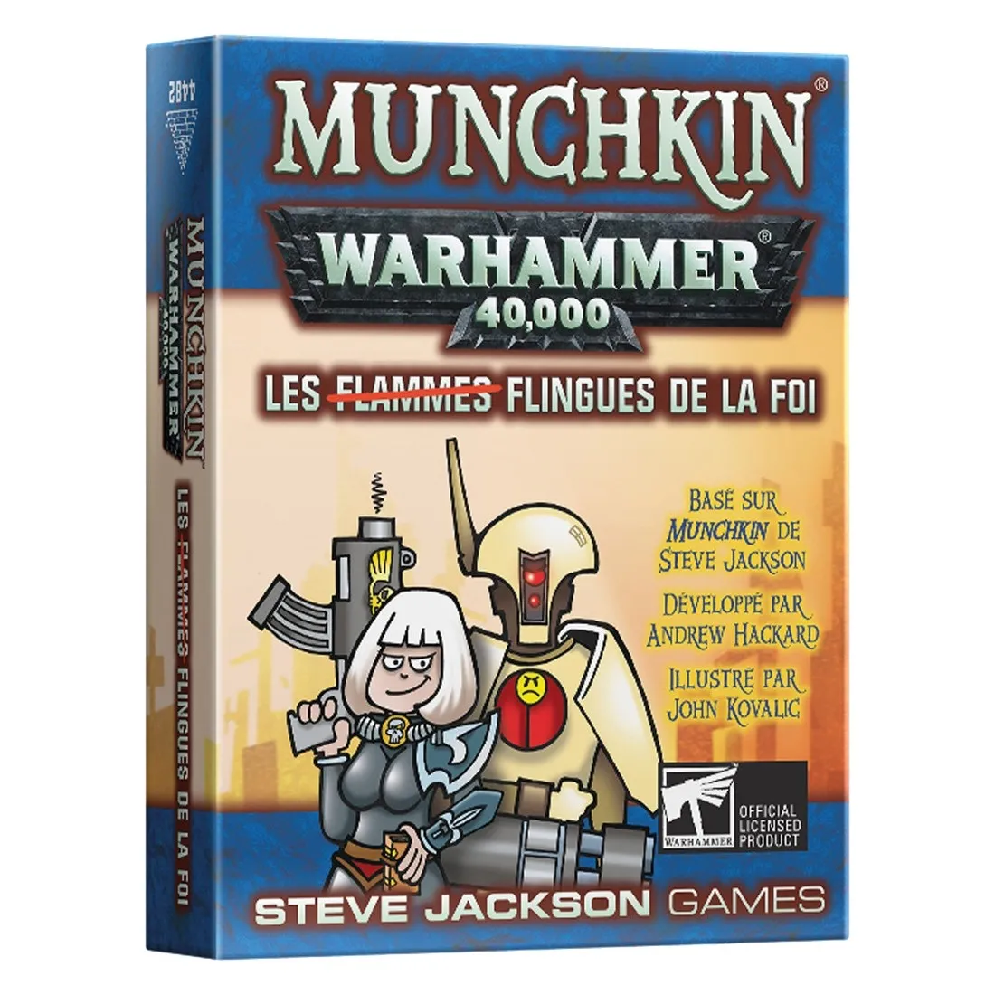 Extension Flingues de la Foi - Munchkin Warhammer 40 000