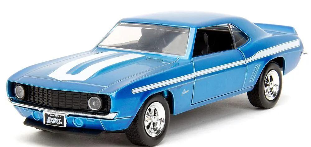 1/32 CHEVROLET CAMARO BLUE FF 1969